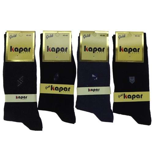 Kapar 1113 Erkek Gold Likralı Soket Çorap