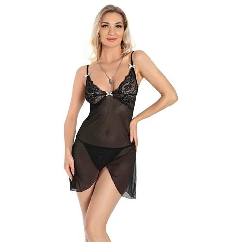 Lily Bicnca 932 Bayan Fantazi Kısa Gecelik