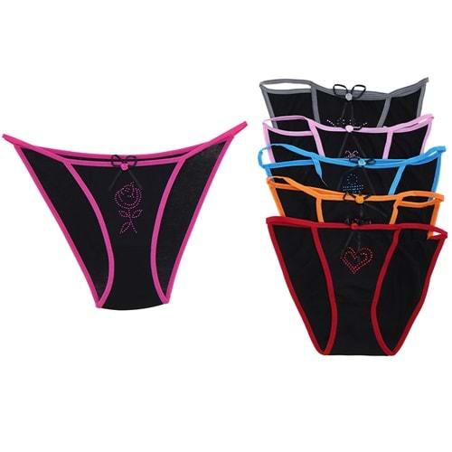 Gümüş 5001 Bayan Düz Bikini (A-28)