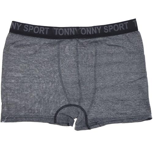 Tonny Sport Erkek Düz Likralı Boxer