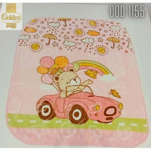İlkcemre Bebe Polyester Desenli Battaniye 100x120cm 0-1 Yaş