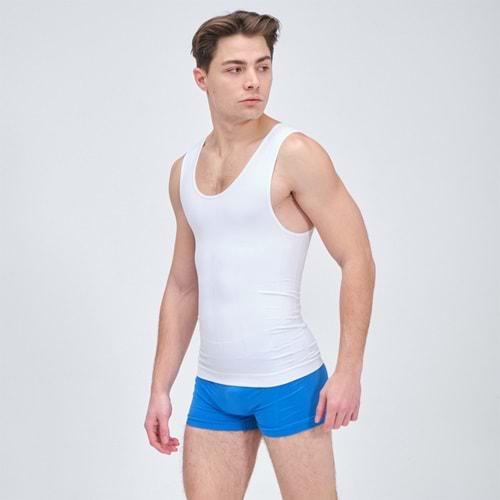 Nzk Man 9400 Erkek Vücut Şekillendirici Ve Sıkılaştırıcı Dikişsiz Korse Atlet
