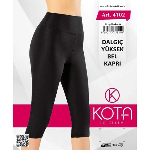 Kota 4102 Dalgıç Yüksek Bel Kapri Tayt