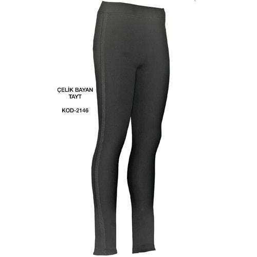 Yılmazcan 2146 Bayan Çelik Pırıltı Tayt S-XL