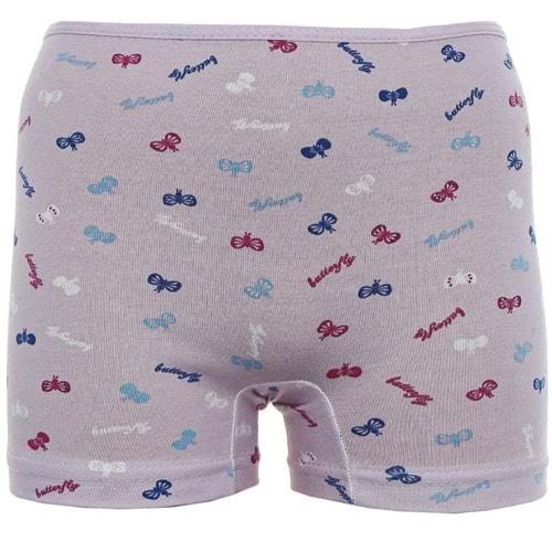 G Ç Collection Kız Çocuk Desenli Penye Boxer