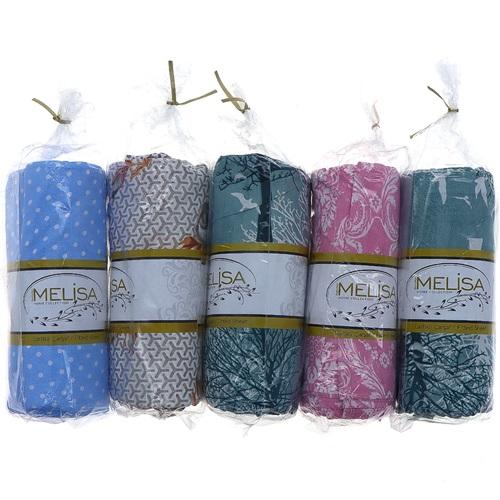 Melisa Desenli Çift Kişilik Lastikli Çarşaf 160X200 CM