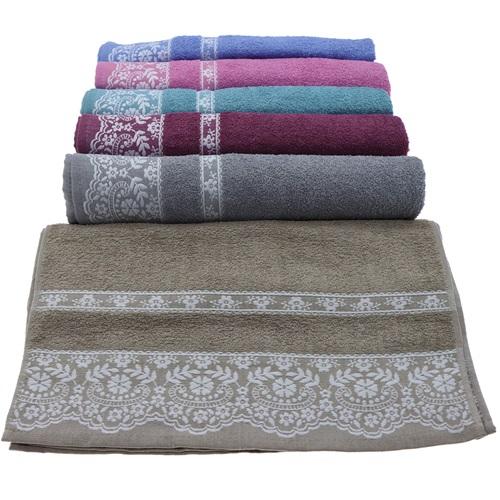 Goncagül 50x90 cm Jakarlı El -Yüz Havlusu