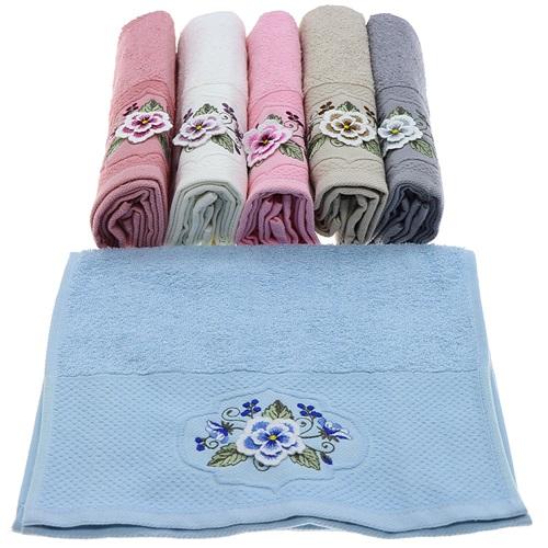 Yoncagül 30x50 cm 3 D Bukle Nakışlı Mutfak Havlusu