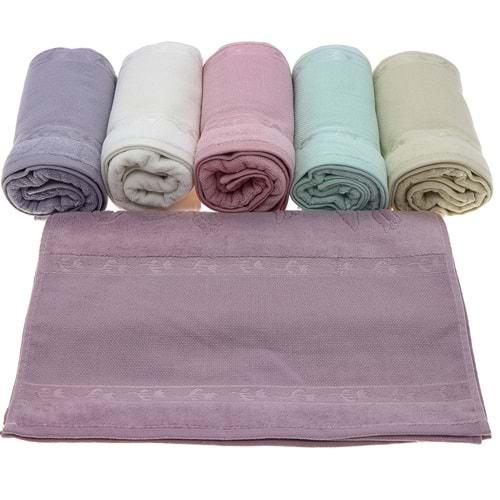 Şelale 123 Jakarlı Boşluklu Kanaviçe Boyama El Yüz Havlusu 50X90