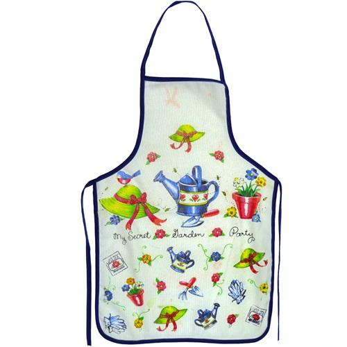 Nur Tekstil Desenli Pvc Mutfak Önlüğü 12 Li