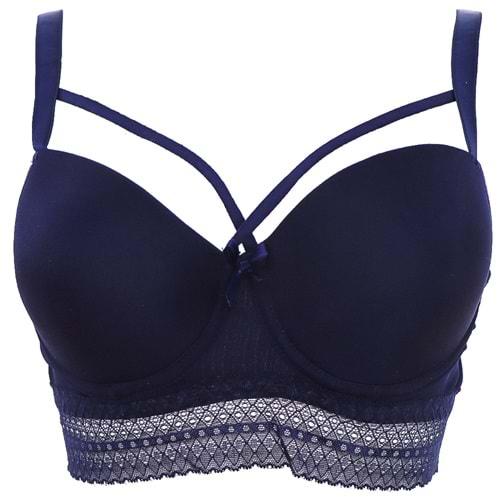 Aysemin ER-5061 C Cup Bayan Desteksiz Çapraz Askılı Sütyen 85-105