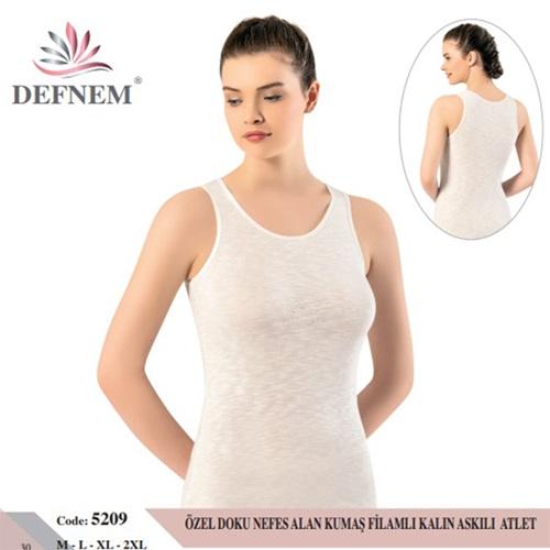 Defnem 5209 Filamlı Bayan Geniş Askılı Atlet