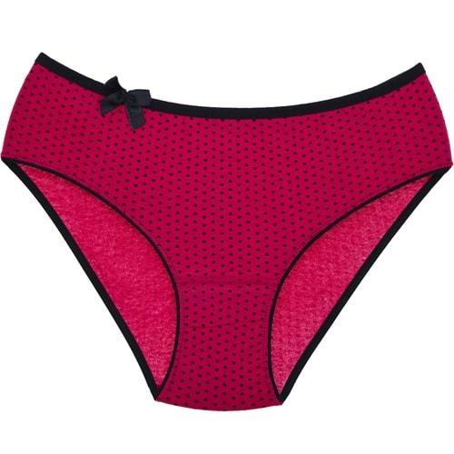 Sedef Yıldız 1059 Bayan Kalp Baskılı Bato