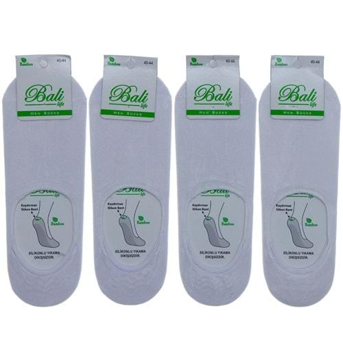 Bali 709 Erkek Bambu Likralı Dikişsiz Babet Çorap