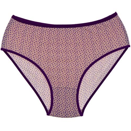 Seramony B-228 Bayan Desenli Empirme Bato XL - Pembe - XL