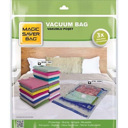 Magic Vakumlu Poşet 3 lü Set 55x90 80X100 cm