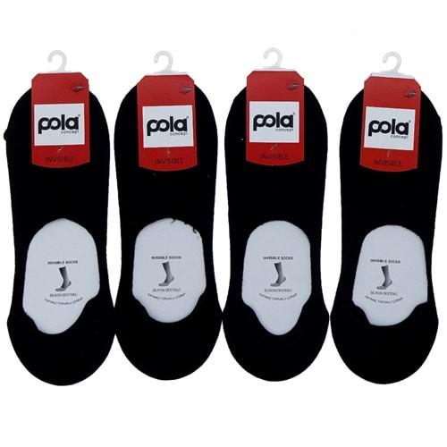 Pola P-202 Bayan Likralı Dikişsiz Suba Babet Çorap