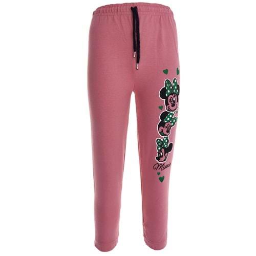 Genç Sports Kız Çocuk Mini Baskılı Kompakt Eşofman Alt 5-8 Yaş