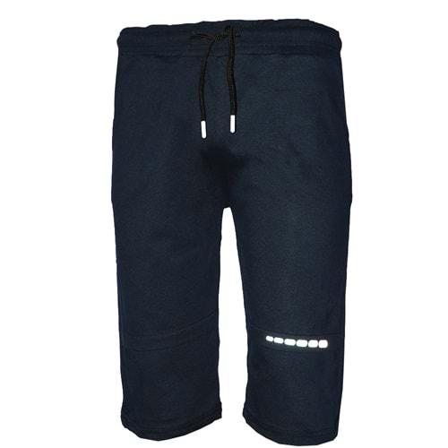 Güler 1287 Erkek Reflektör Bas Opened Kapri Eşofman Alt S-XXL