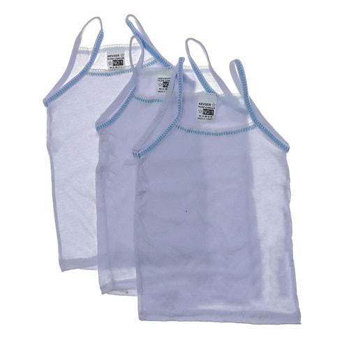 Kevser Yıldız Kız Çocuk Penye İp Askılı Atlet