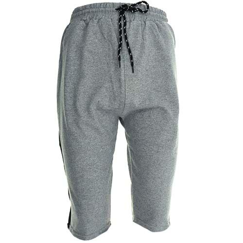 Güler 0352 Erkek Garnili Opened Kapri Hantal Eşofman Alt 2XL-6XL