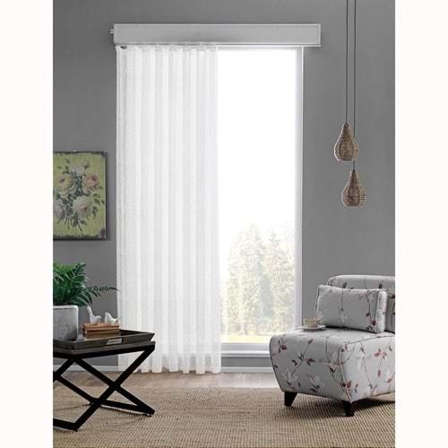 Golden Daisy Hazır Taç Tül Perde 250X280 Cm