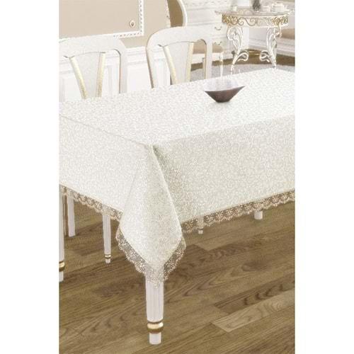 Golden Daisy Fransız Güpürlü Masa Örtüsü 120X160 CM