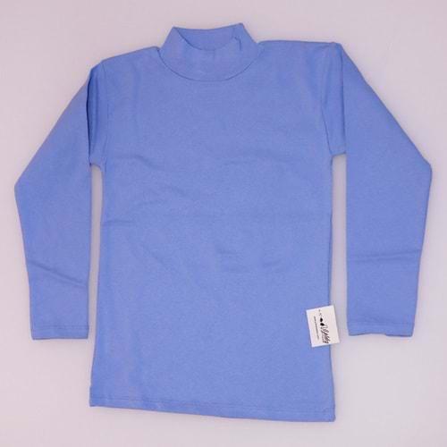 3000 Balıkçı Yaka Ribana Düz Badi 7-12 Yaş