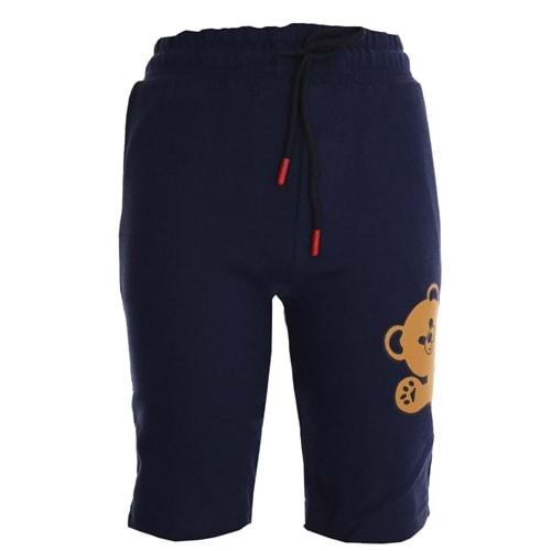 Babies Lİfe 1401 Çocuk Ayıcık Baskılı Openend Kapri 7-11 Yaş