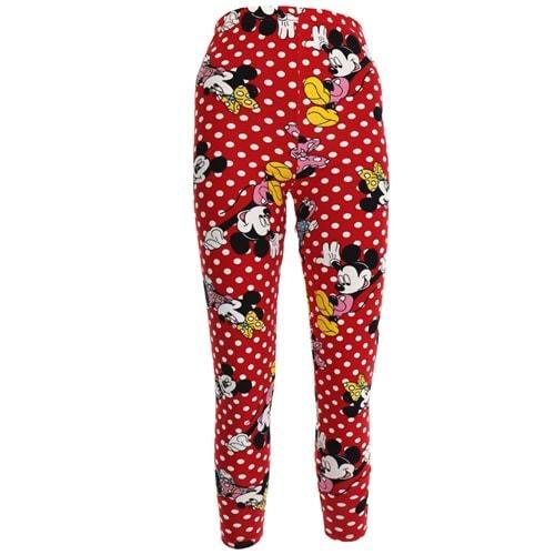 Ünsal Kız Çocuk Likralı Desenli 5 Li Tayt 3-10 Yaş