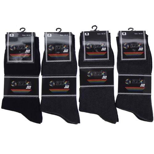 Birmen Socks 212 Erkek 3 Lü Komet Koton Likralı Soket Çorap 24 Lü