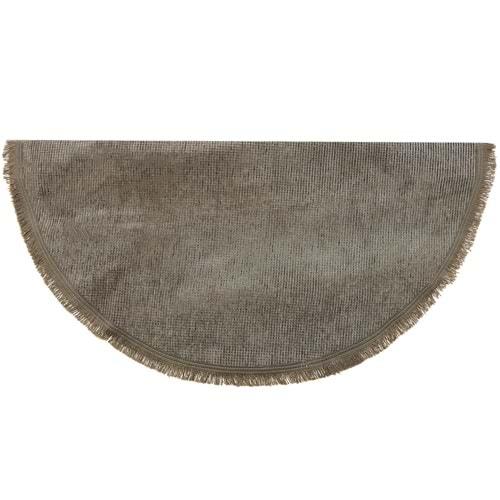 Kilimser Yuvalin Düz Model Püsküllü Halı Paspas 100X100 Cm