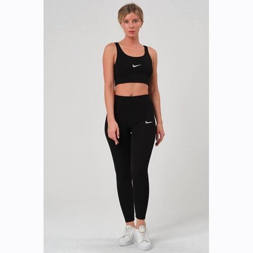 Mary Lüx 389 Bayan Marka Baskılı Fitilli Büstiyer Tayt Takım