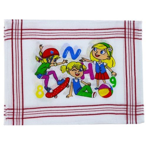 Rahmet Erkek Çocuk Desenli Okul Peçetesi 35x50 cm