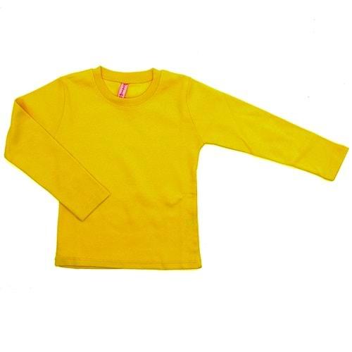 Pembe 2609 Kız Çocuk Uzub Kol İnterlok Düz Penye Badi 5-8 Yaş