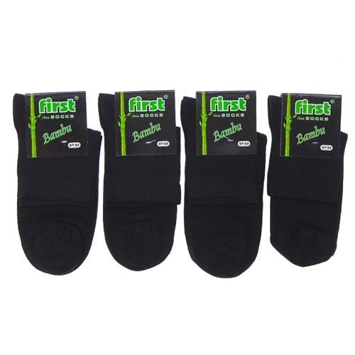 First 5009 Erkek Bambu Dikişsiz Likralı Yarım Konç Patik Çorap