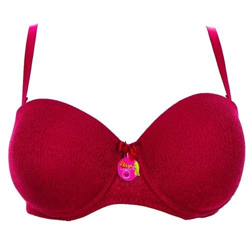 Billiza 2280 Bayan Destekli Jakarlı Straplez Sütyen 75-90