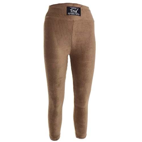 Tonbix 1380 Kız Çocuk Kadife Etiket Tayt 6-10 Yaş