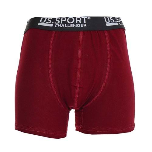 Canik 101 U.S Sport Erkek Likralı Düz Penye Ahtapot Boxer 10 Lu