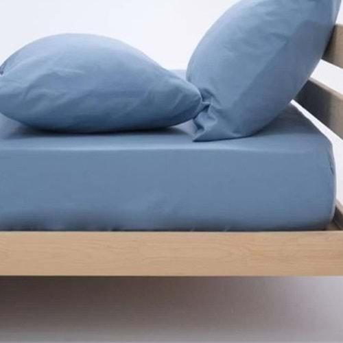 Evimart Home Düz Lastikli Çift Kişilik Çarşaf Seti 160x200cm