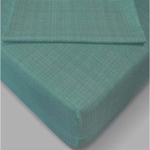 Evimart Home Düz Lastikli Tek Kişilik Çarşaf Seti 90x190cm
