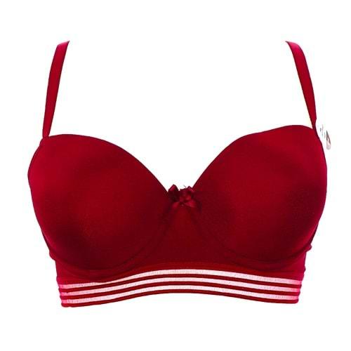 Aysemin ER 5137 Dolgusuz Alt Transparan Şeritli Sütyen 80-95