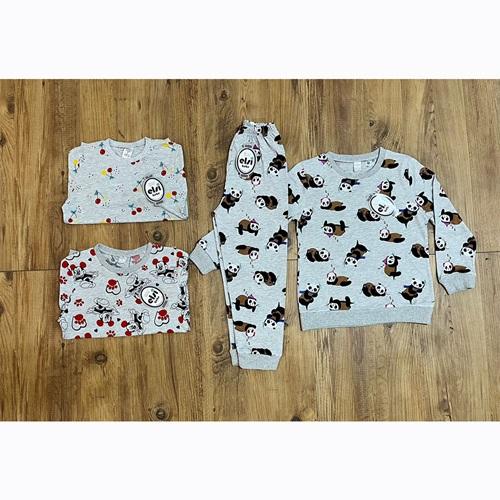 Güler 6000 Çocuk Karakter Baskılı Süprem Pijama Takım 4-8 Yaş