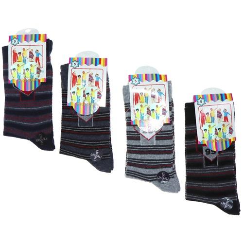 Aykut Erkek Çocuk Desenli Likralı Soket Çorap