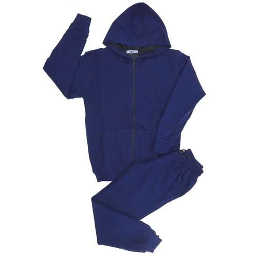 Elsi 1761 Erkek Çocuk Kap Kanguru Cep Ferm Kompak Takım 12-16 Yaş