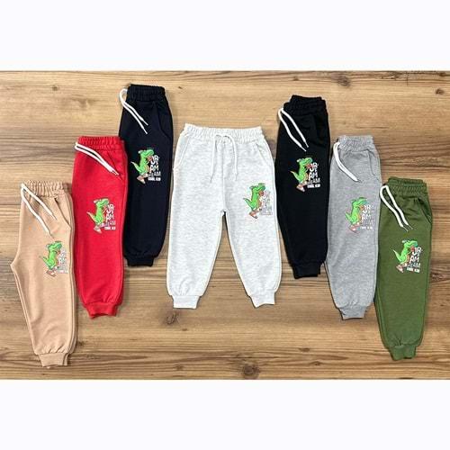 Bıcır 7011 Erkek Çocuk Kompak Penye Baskılı Tek Alt 1-4 Yaş