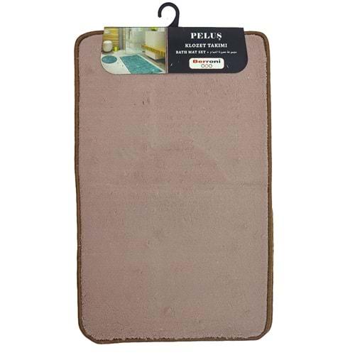 Berroni Peluş 3 Lü Klozet Takımı 50X80-40X50-40X50 Cm