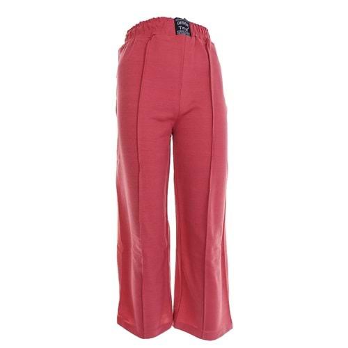 Tonbix 1419 Kız Çocuk 2 İplik Etekli Cepli Etiketli Pantolon 11-15 Yaş