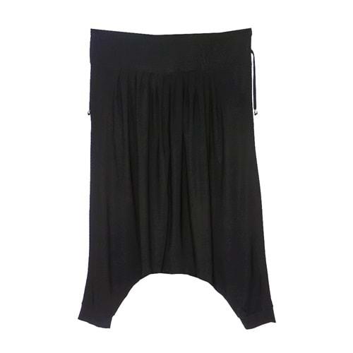 Doay Tekstil Bayan Sandy Kumaş Cepli Fermuarlı Battal Şalvar