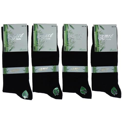 Emre 149 Erkek Bambu Dikişsiz Likralı Soket Çorap